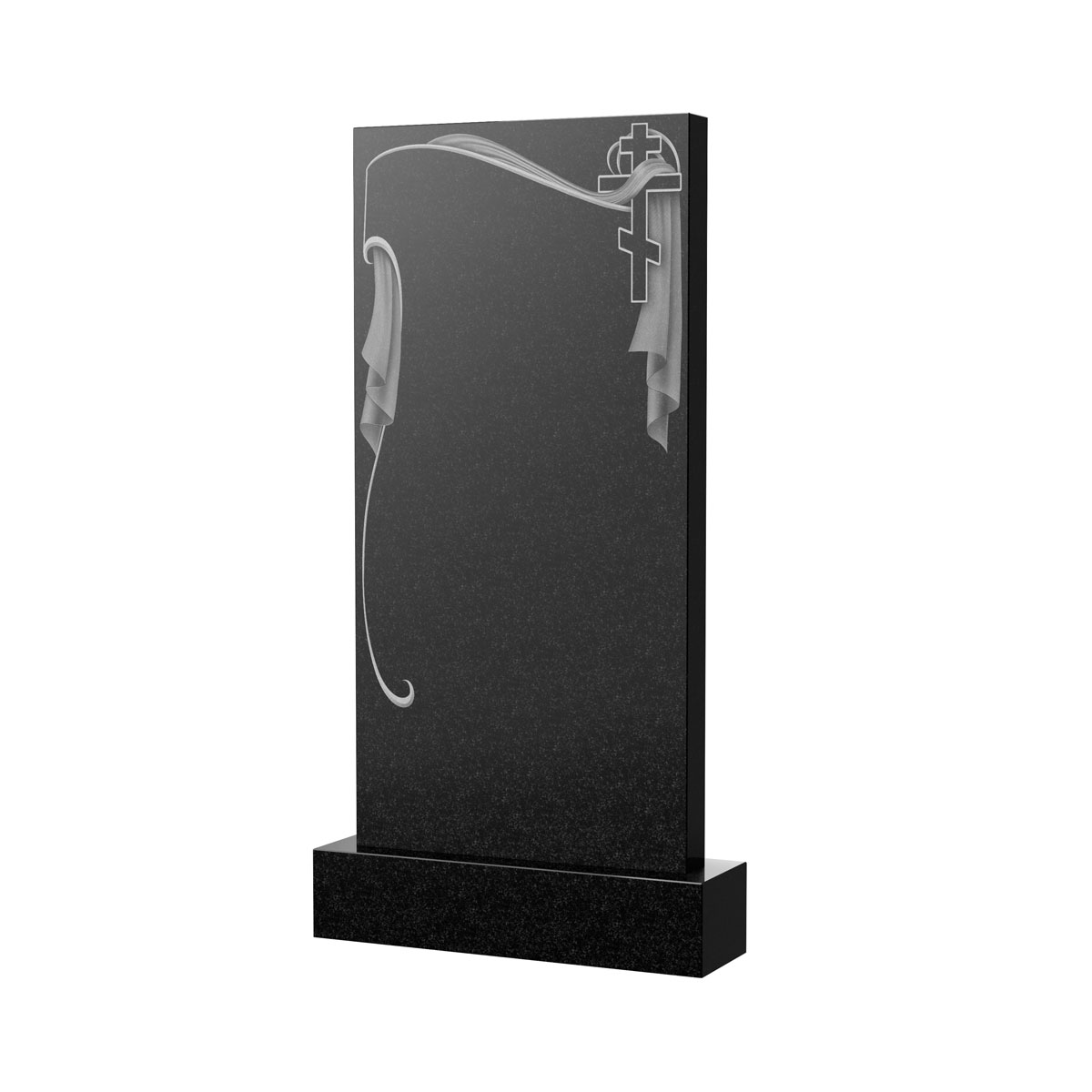 Художественное оформление памятника в&nbsp;Москве | Художественное оформление на гранитную стелу, рисунок ВХО-051