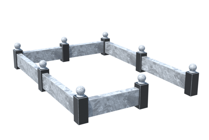 Цоколи на могилу в&nbsp;Москве | Цоколь на могилу №0031