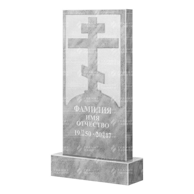 Памятники из мрамора в&nbsp;Москве | Мраморный памятник ФМ-125