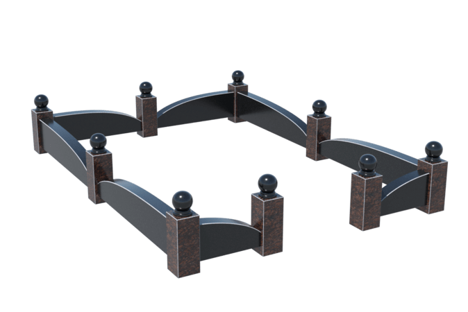 Цоколи на могилу в&nbsp;Москве | Цоколь на могилу №0044