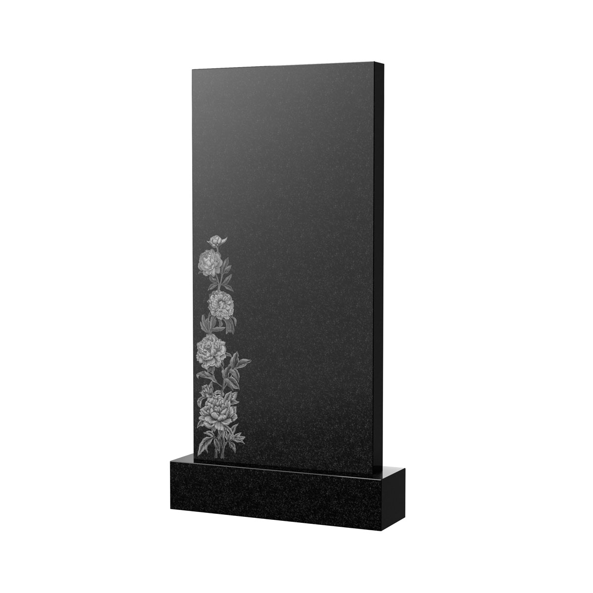 Художественное оформление памятника в&nbsp;Москве | Художественное оформление на гранитную стелу, рисунок ВХО-059