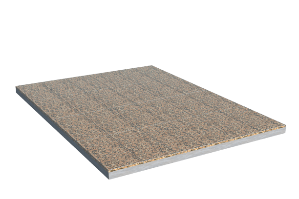 Площадки на могилу в&nbsp;Москве | Площадка с облицовкой Южно-Султаевским гранитом