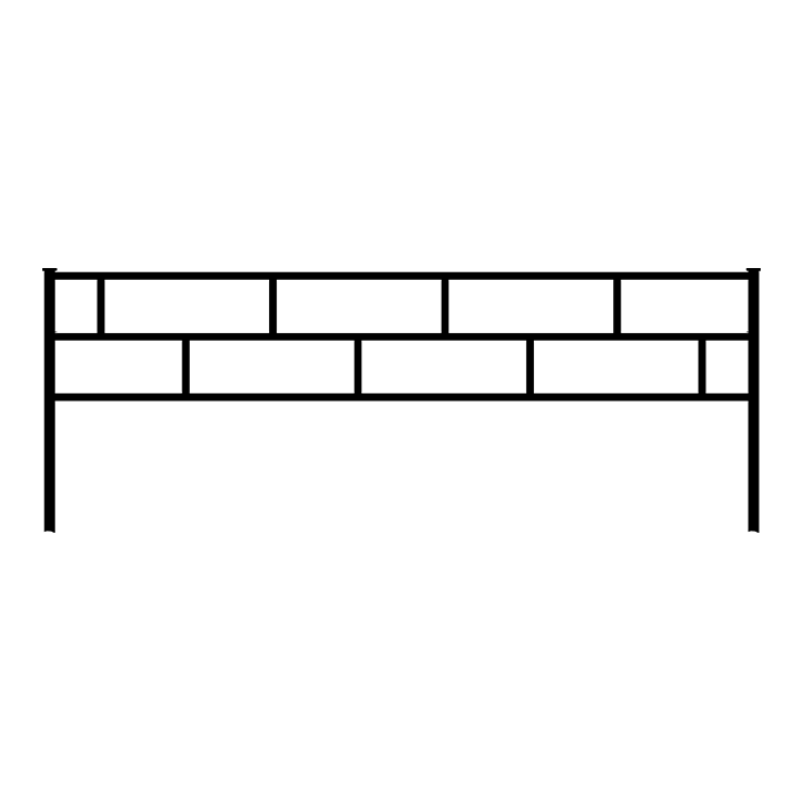 Металлические оградки, столы, скамейки в&nbsp;Москве | Оградка №5