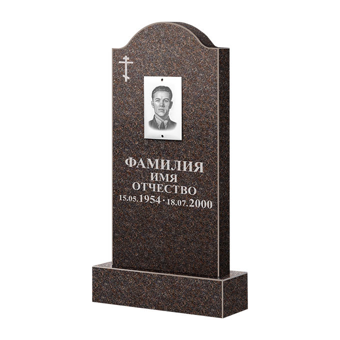 Памятники из цветного гранита в&nbsp;Москве | Памятник из гранита Карел Brown ФГЦ-012