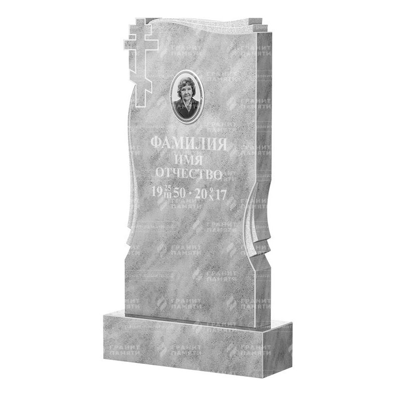 Памятники из мрамора в&nbsp;Москве | Мраморный памятник ФМ-185