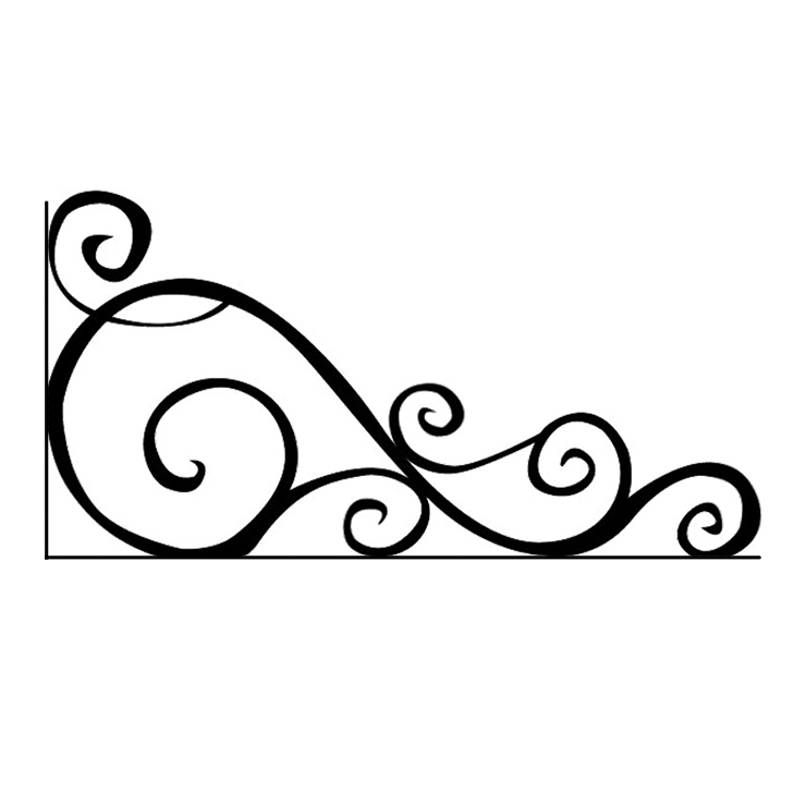 Кованые изделия в&nbsp;Москве | Кованый уголок УГ.012