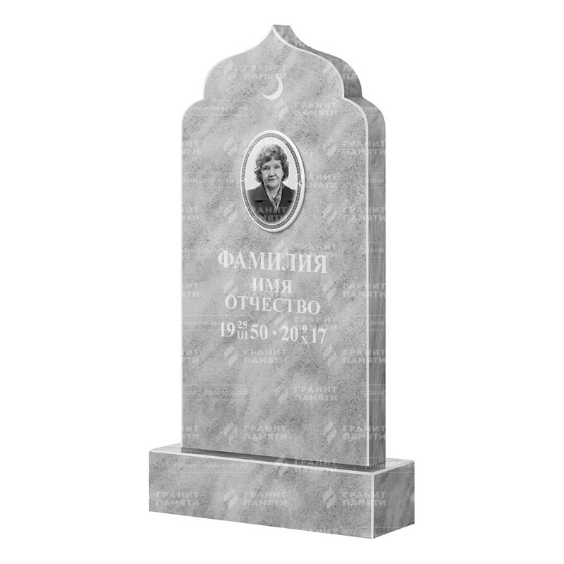 Бюджетные памятники в&nbsp;Москве | Мраморный памятник ФМ-037