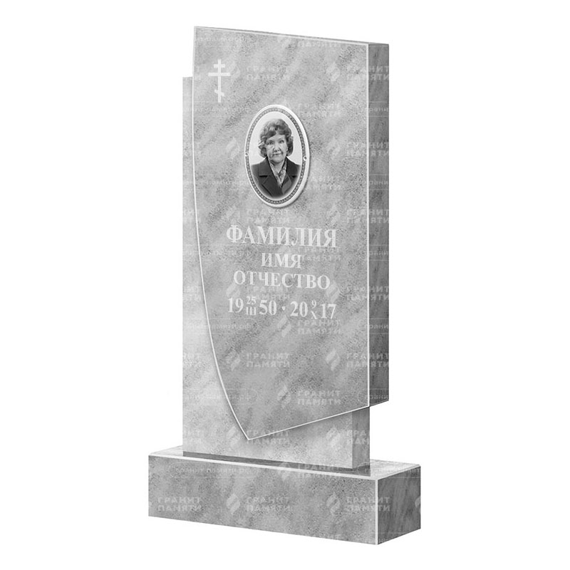 Памятники из мрамора в&nbsp;Москве | Мраморный памятник ФМ-075