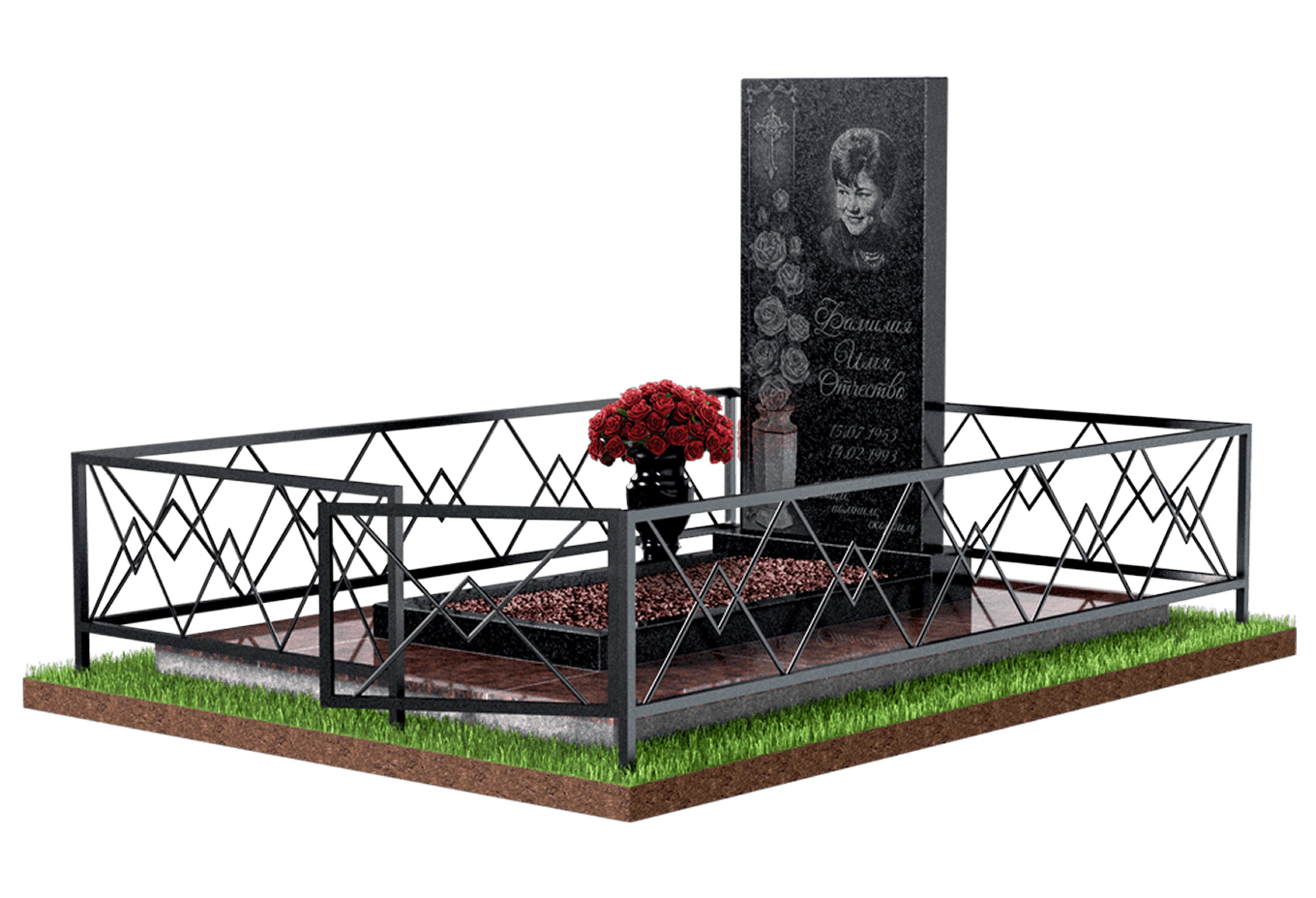 Благоустройство захоронения в&nbsp;Москве