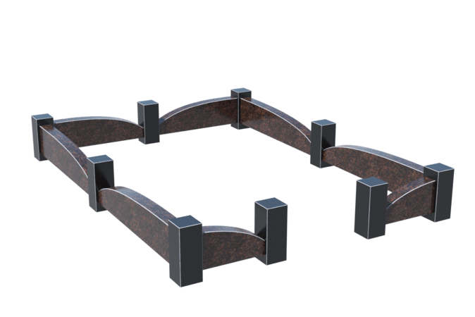 Цоколи на могилу в&nbsp;Москве | Цоколь на могилу №0042