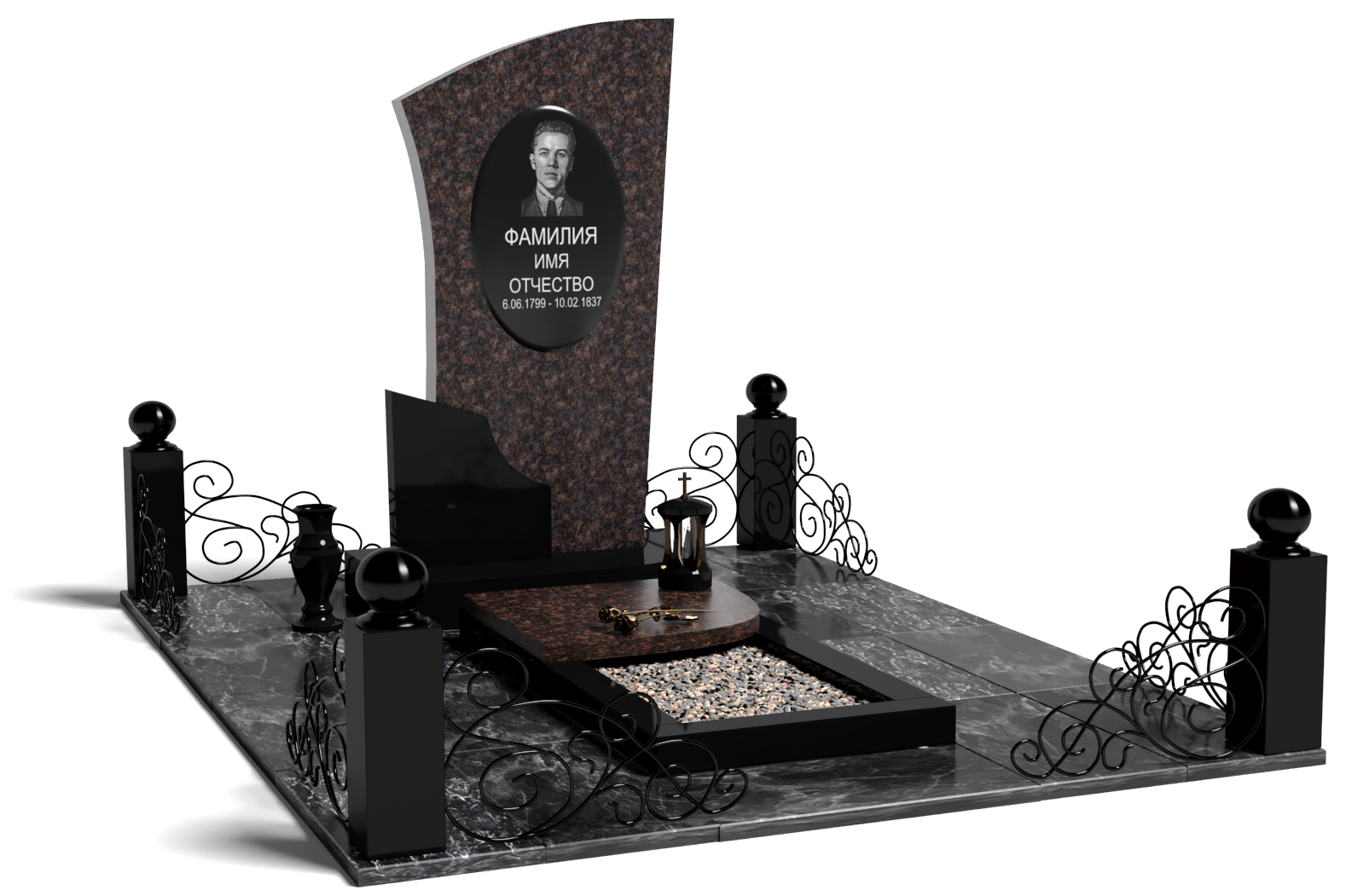 Одинарные мемориальные комплексы в&nbsp;Москве | Мемориальный комплекс №12