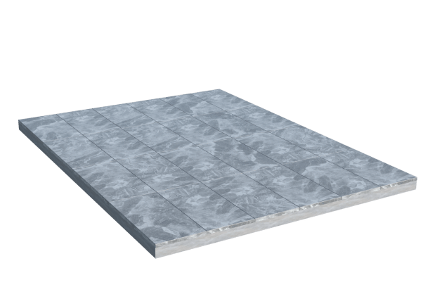 Площадки на могилу в&nbsp;Москве | Площадка с мраморной облицовкой