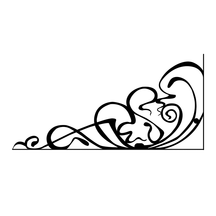 Кованые изделия в&nbsp;Москве | Кованый уголок УГ.005