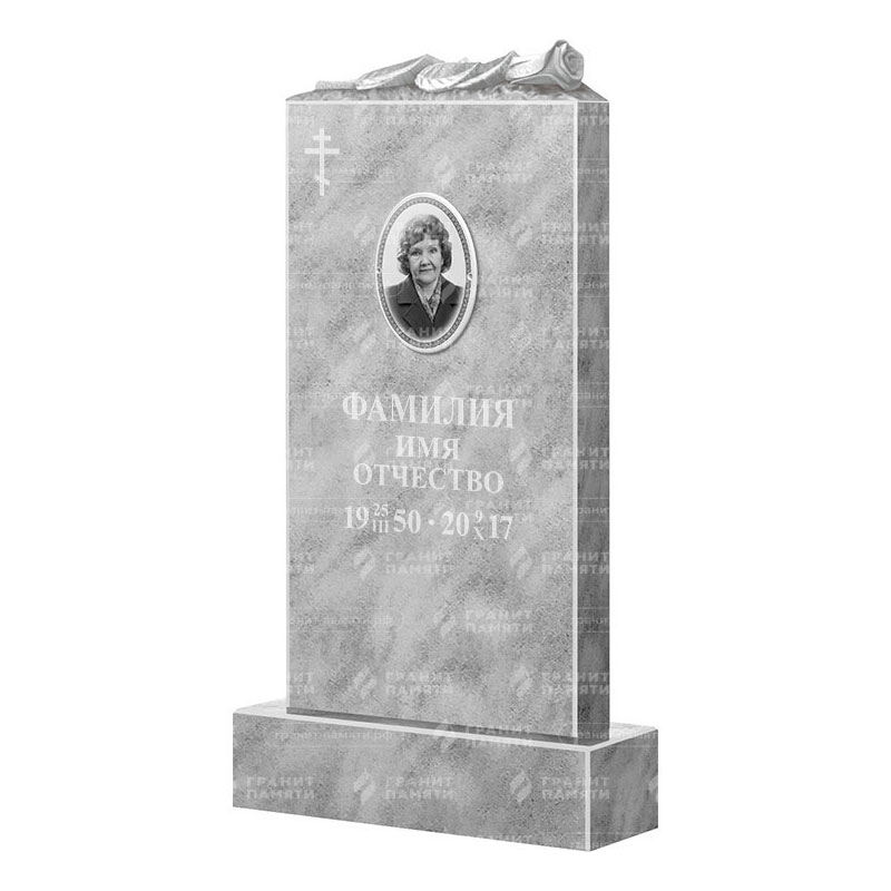 Памятники из мрамора в&nbsp;Москве | Мраморный памятник ФМ-105