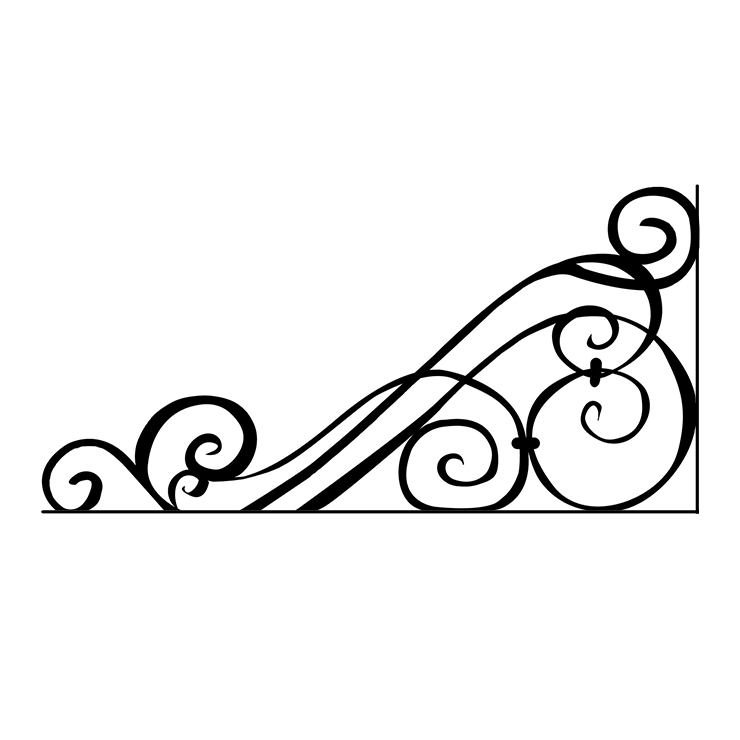 Кованые изделия в&nbsp;Москве | Кованый уголок УГ.006