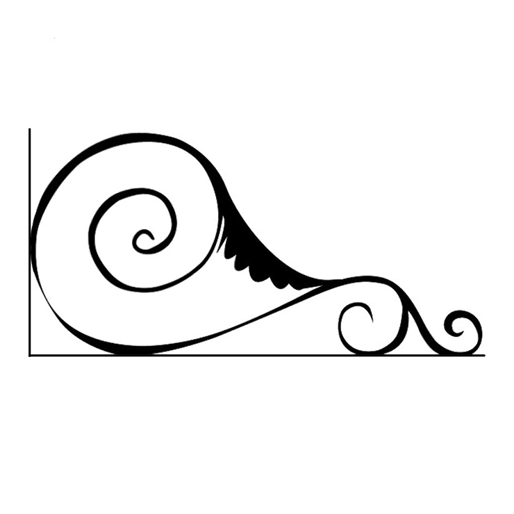 Кованые изделия в&nbsp;Москве | Кованый уголок УГ.010