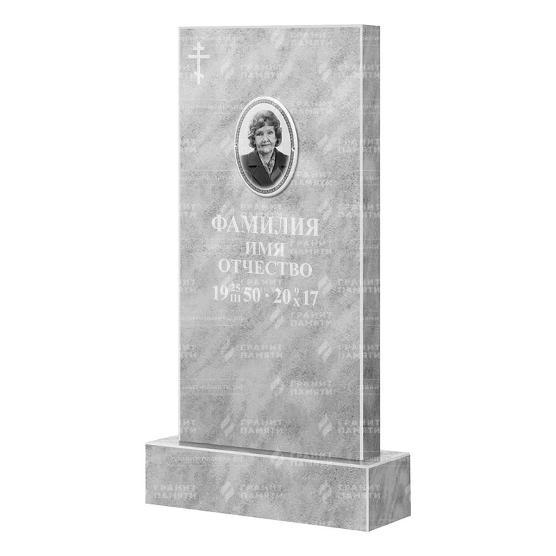 Памятники из мрамора в&nbsp;Москве | Мраморный памятник, прямой