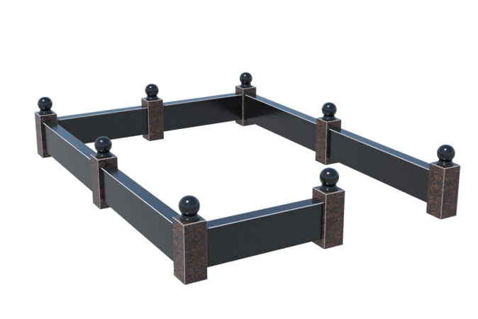 Цоколи на могилу в&nbsp;Москве | Цоколь на могилу №0035