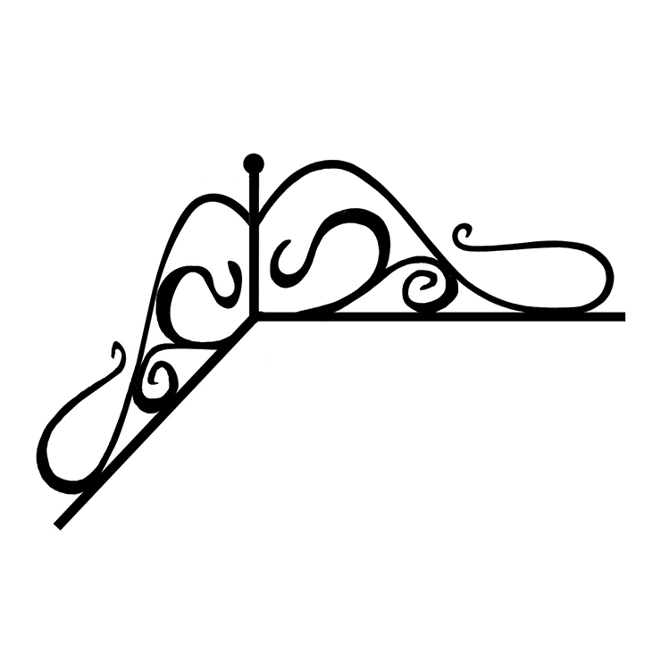 Кованые изделия в&nbsp;Москве | Кованый уголок УГ.008