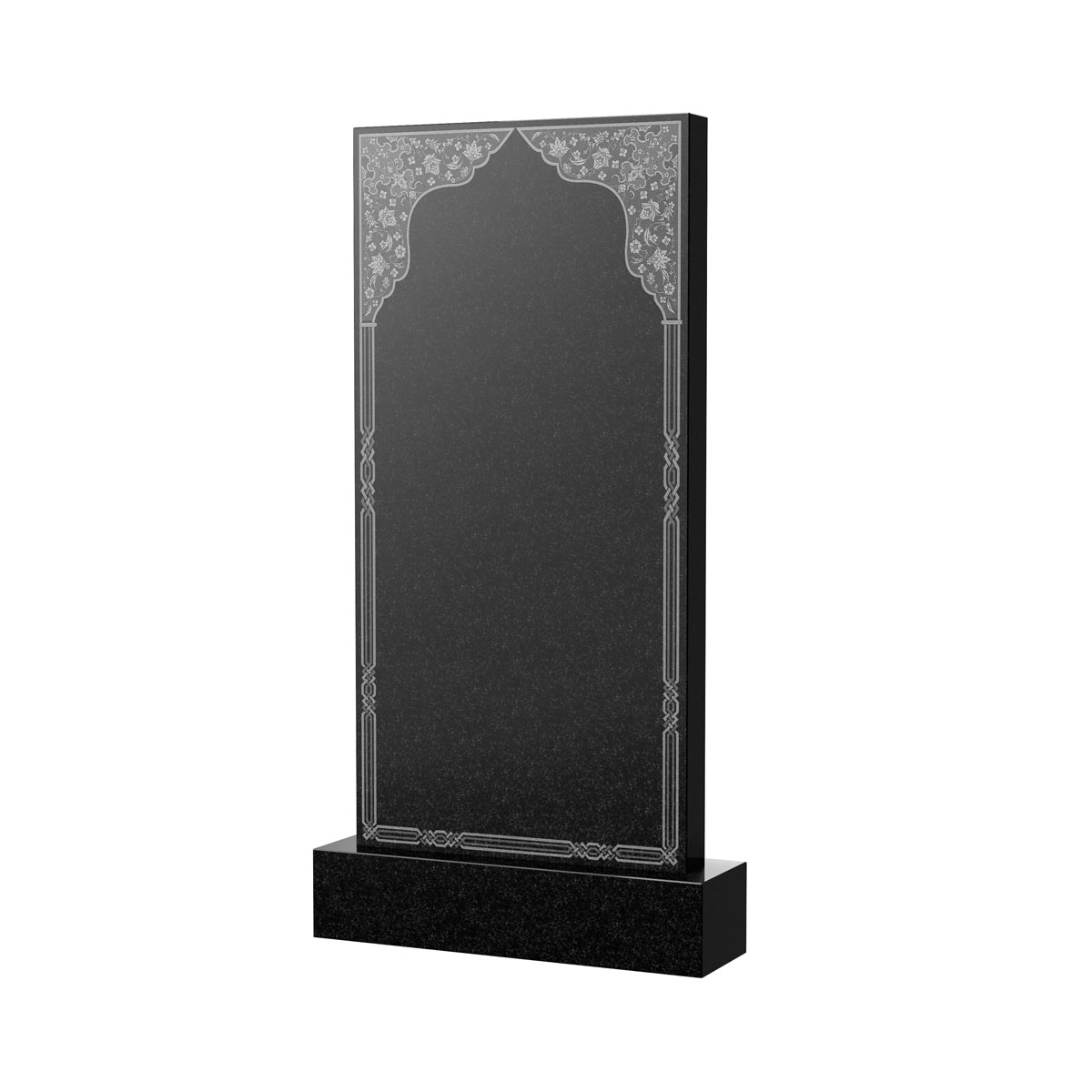 Художественное оформление памятника в&nbsp;Москве | Художественное оформление на гранитную стелу, рисунок ВХО-042