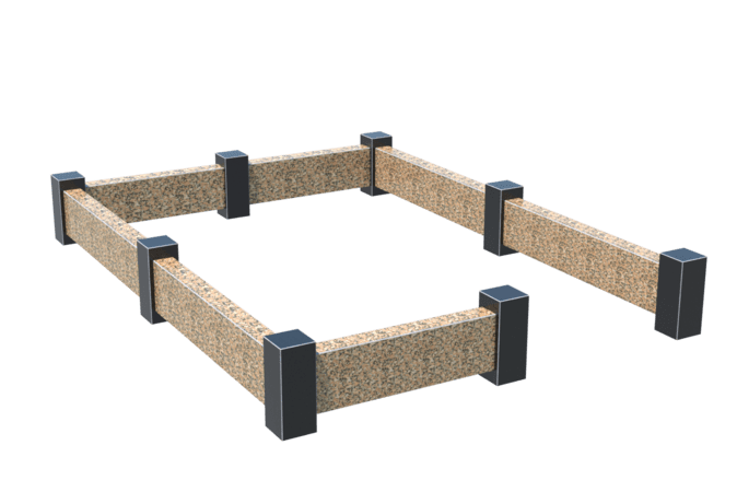 Цоколи на могилу в&nbsp;Москве | Цоколь на могилу №0037