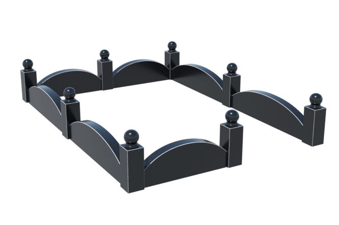 Цоколи на могилу в&nbsp;Москве | Цоколь на могилу №0002