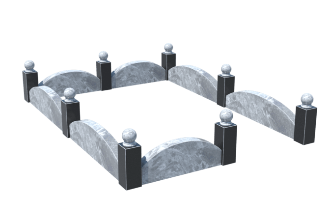 Цоколи на могилу в&nbsp;Москве | Цоколь на могилу №0003