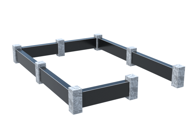 Цоколи на могилу в&nbsp;Москве | Цоколь на могилу №0032
