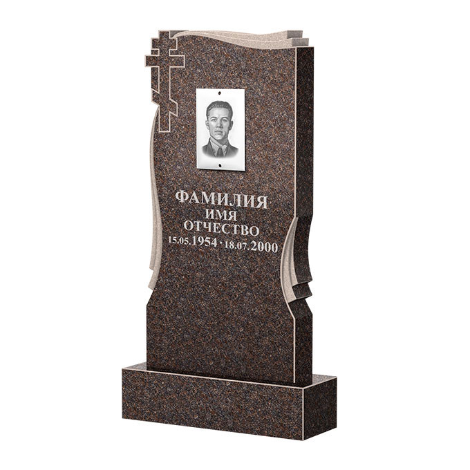 Гранитные памятники в&nbsp;Москве | Памятник из гранита Карел Brown ФГЦ-185