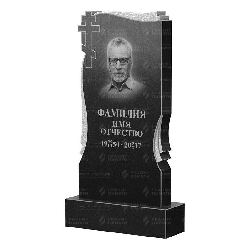 Памятники из гранита вертикальные в&nbsp;Москве | Гранитный памятник ФГ-185